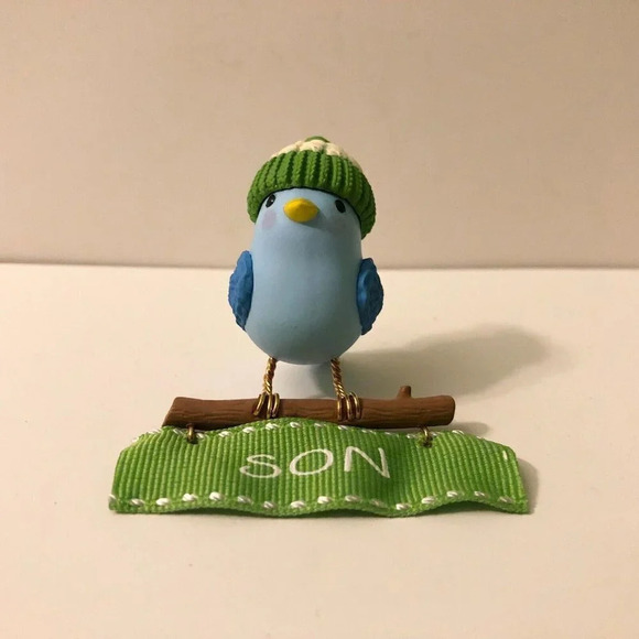 2017 Hallmark Keepsake Son Winter Bird Christmas Ornament - Picture 8 of 16